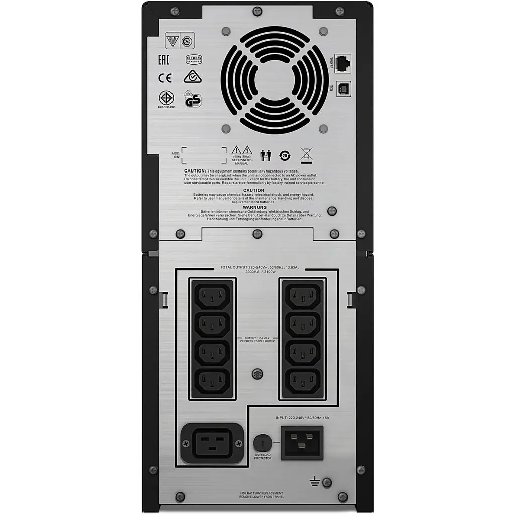 Джерело безперебійного живлення (ДБЖ) APC Smart-UPS C 3000VA (SMC3000I) [122447] - фото 4