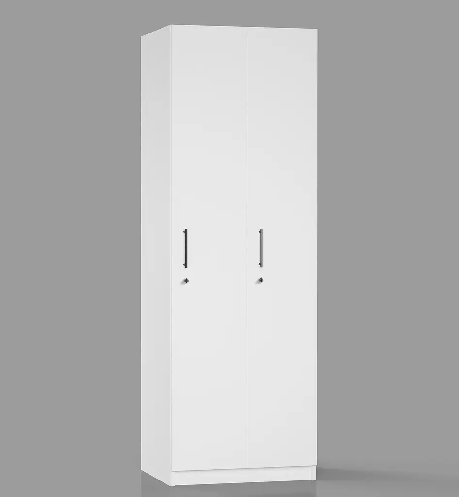 Шкаф гардеробный Orange-Line для раздевалки с двумя отделениями ОП-903 600х520х1800 Белый - фото 2