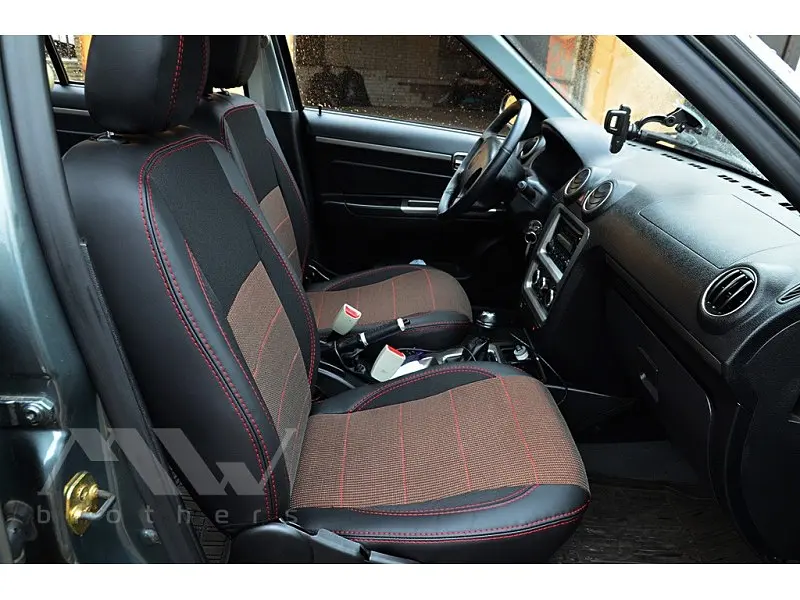 Авточохли модельні MW Brothers для Geely CK c 2006 - фото 2