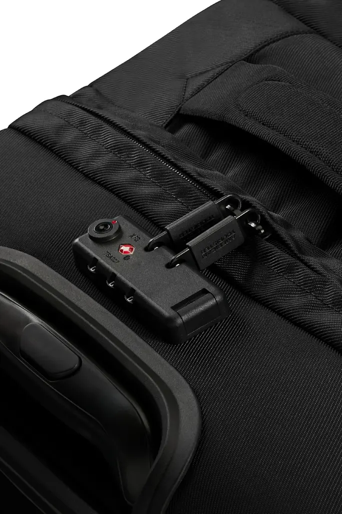 Дорожная Сумка На Колесах American Tourister URBAN TRACK BLACK 55x35x20 MD1*09001 - фото 10