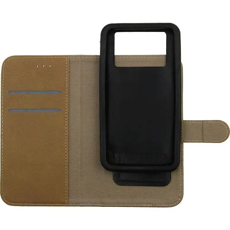 Чохол-книжка Toto Book Silicone Slide Universal Cover 6.5" (№3) Brown - фото 6