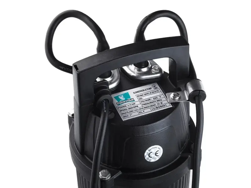 Занурювальний дренажний насос Pumpman QDX1.5-32-0.75 кВт Hmax 33 м Qmax 7.2 м3 750 Вт (CV032261) - фото 2