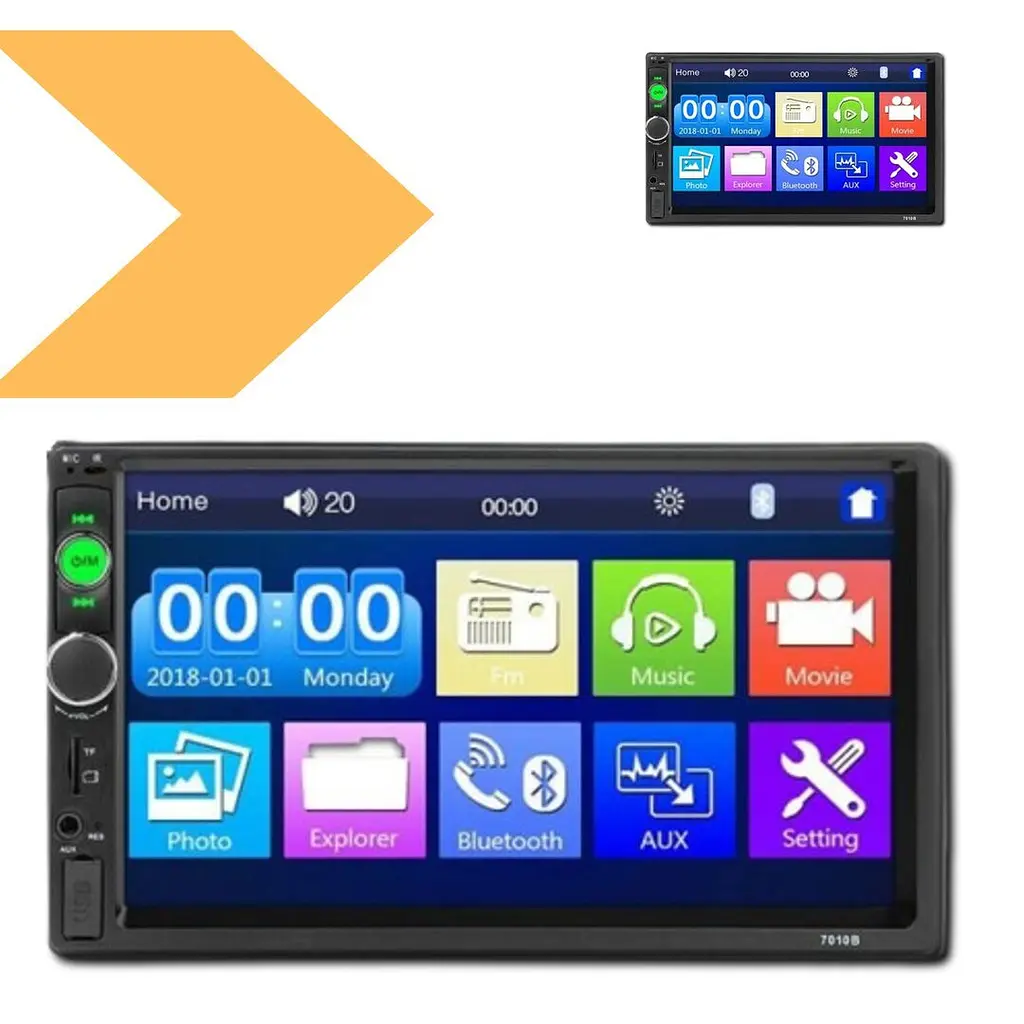 Автомагнитола 2DIN с большим 7'' сенсорным экраном XPRO CL-7010B (CL-7010B_967) - фото 2