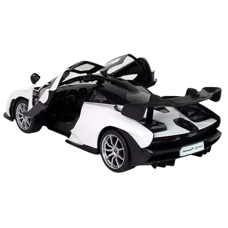 Машинка McLaren Senna белая RASTAR модель 1:14 Автомобиль на дистанционном управлении + пульт 2,4 ГГц - фото 4