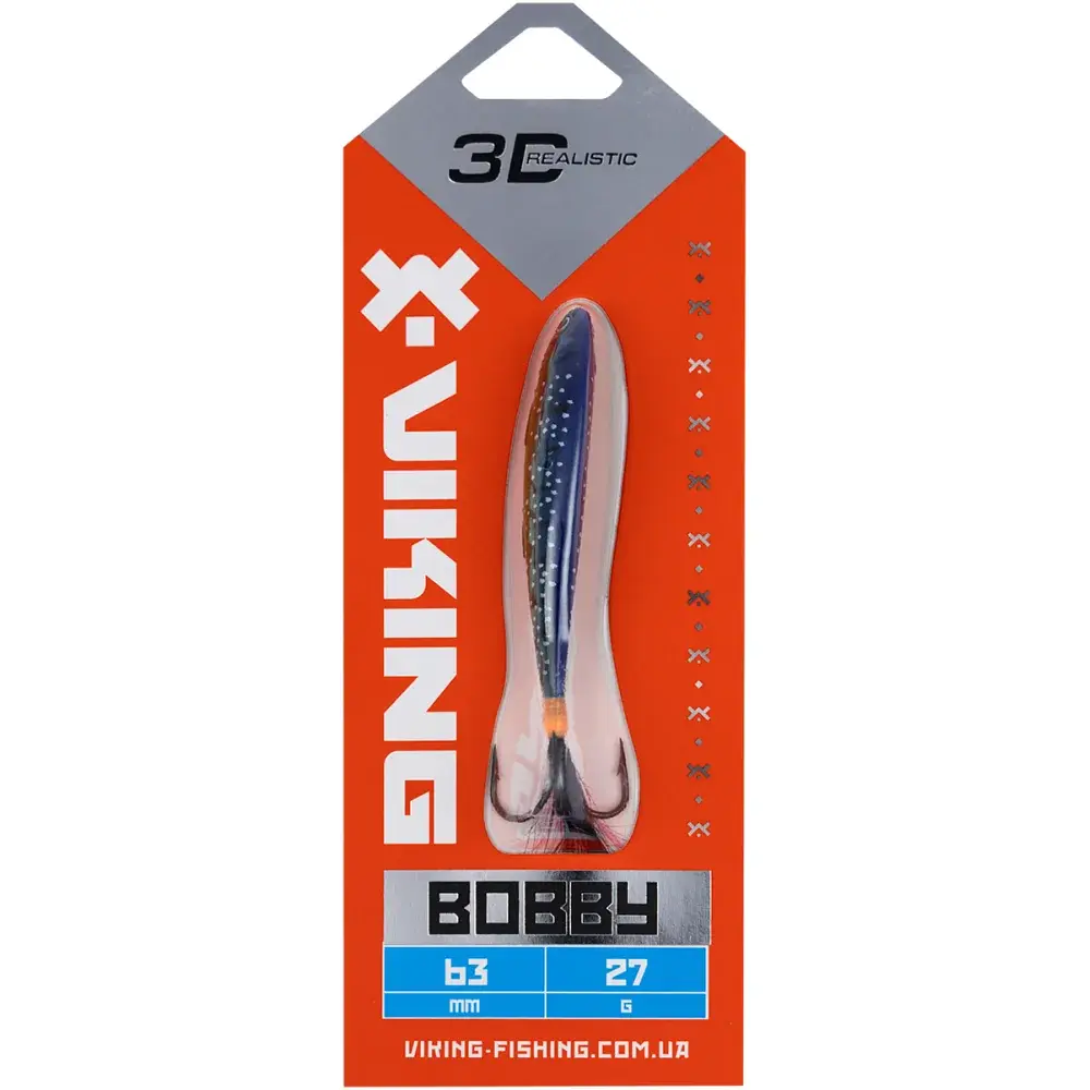 Бокоплав Viking Fishing Bobby 63mm 27.0g #22 Kingfisher Pink - фото 2