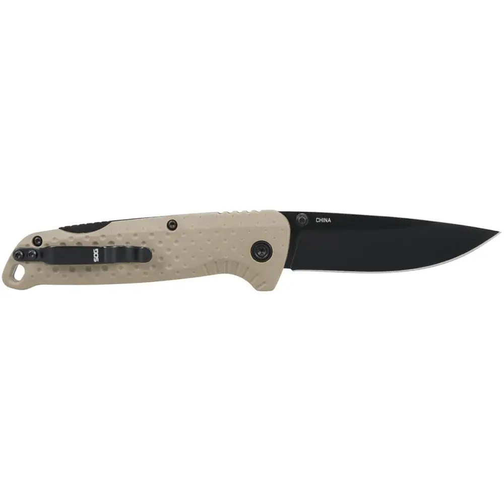 Ніж SOG Adventurer LB Black Blade FDE - фото 2