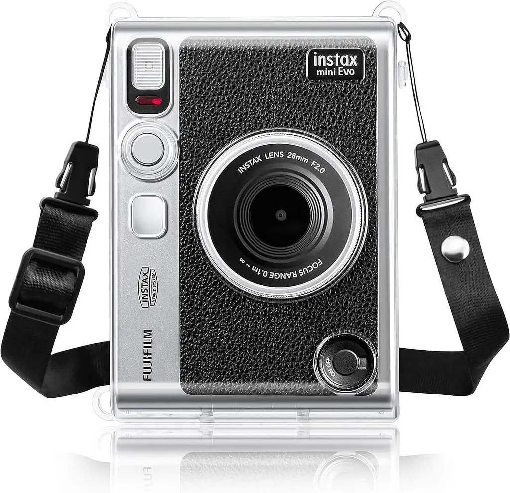 Чехол для фотоаппарата Fujifilm Instax Mini EVO Прозрачный - фото 3