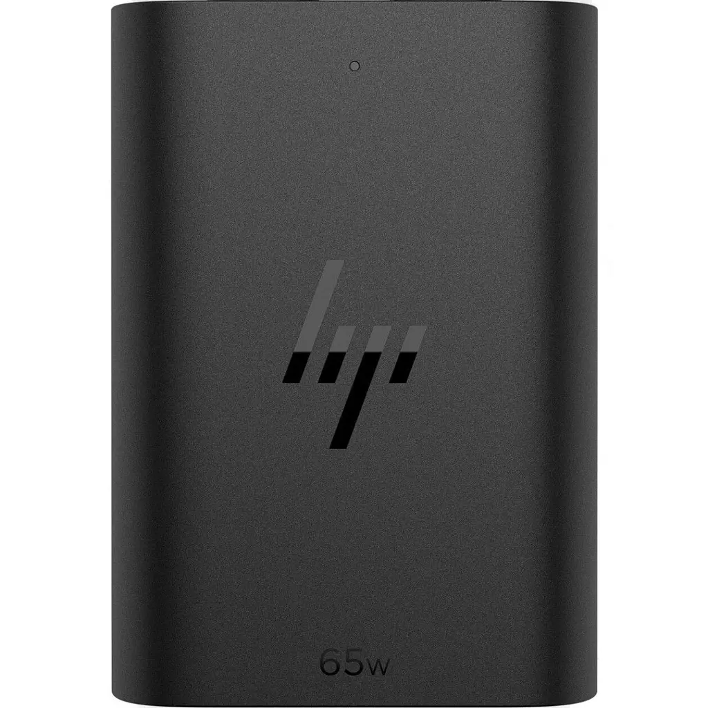 Адаптер живлення для ноутбука HP 65W GaN USB-C LC, чорний (600Q7AA) - фото 7