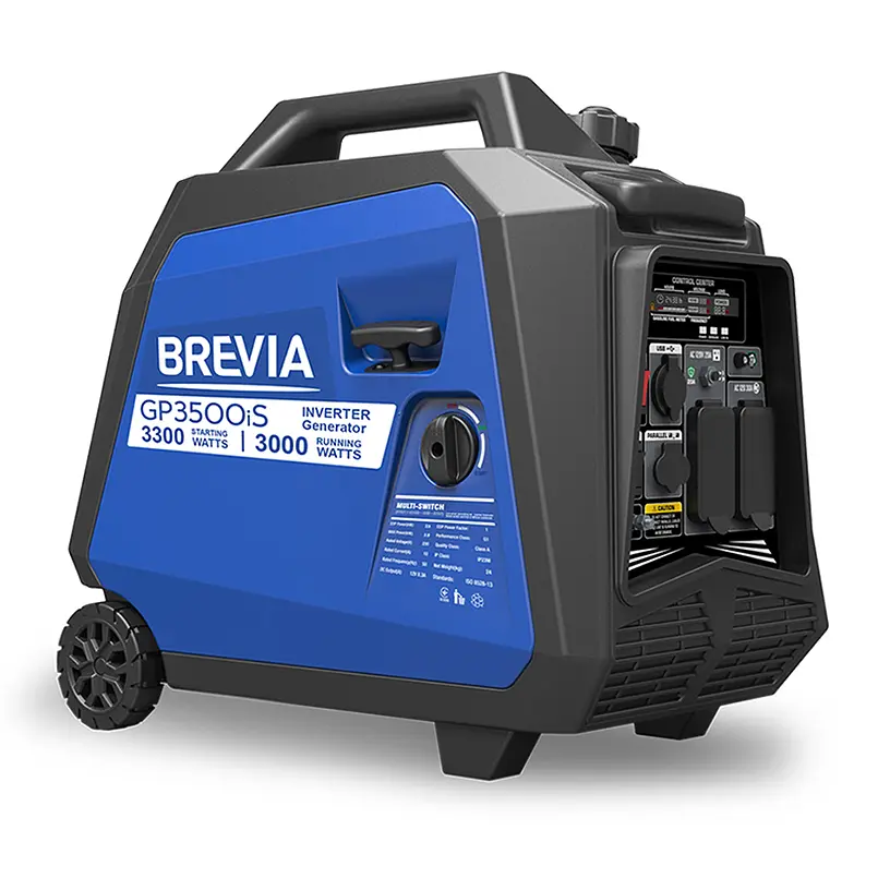 Генератор Brevia інверторний бензиновий 3,3кВт (ном 3,0кВт)(GP3500iS) - фото 2