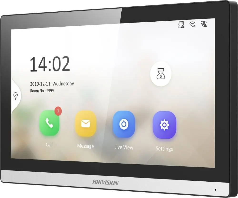 IP-видеодомофон Hikvision White (DS-KH6350-TE1) - фото 8