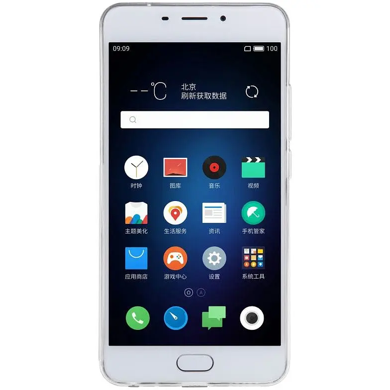 Чехол-накладка Nillkin TPU Nature Meizu M3e White - фото 2