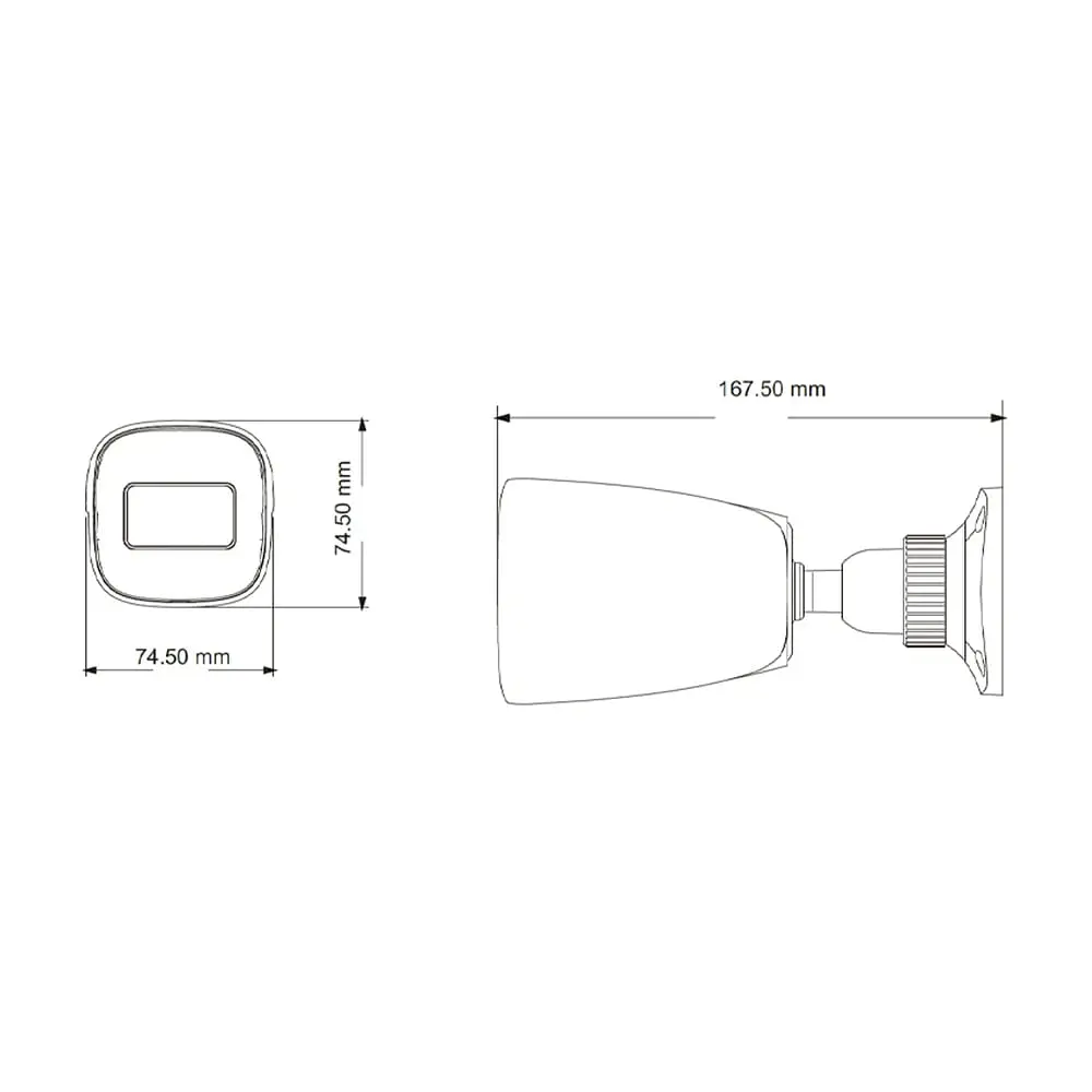 IP-відеокамера 2Mp TVT TD-9421S3B (D/PE/AR2) Black f=2.8mm (77-00144) - фото 2