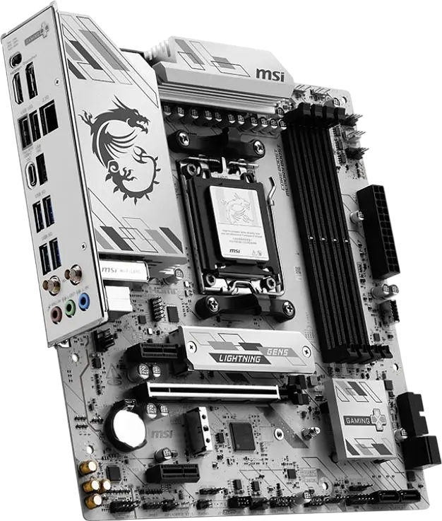 Материнcька плата MSI B850M Gaming Plus Wi-Fi Socket AM5 (B850M GAMING PLUS WIFI) - фото 2