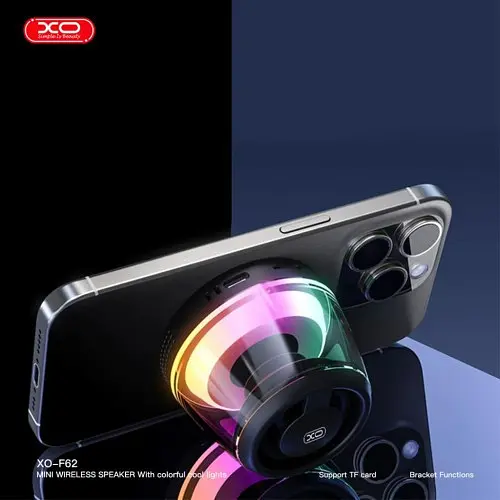Акустична система XO F62 mini Magnetic Portable bluetooth Audio 5W Чорна - фото 4