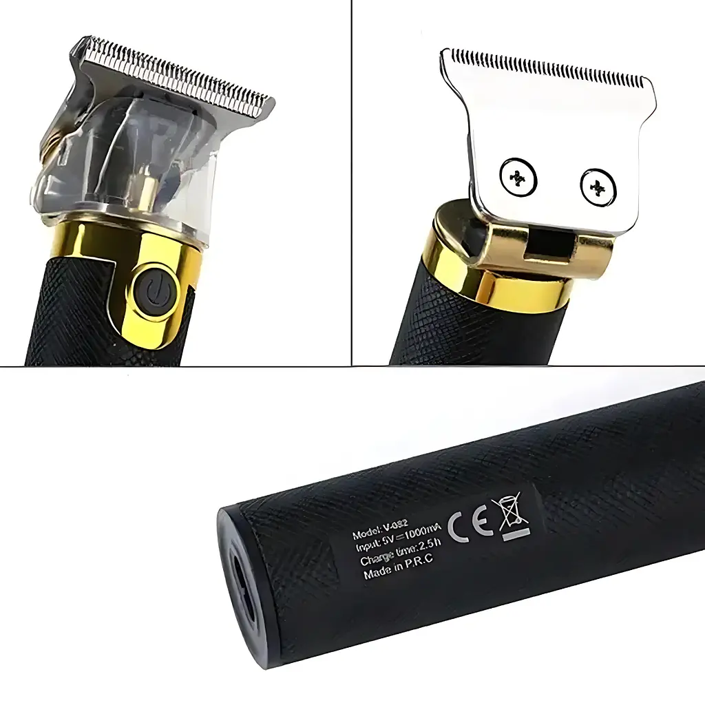 Професійний бездротовий тример для волосся акумуляторний VGR Professional Hair, 1500 mAh, USB, Чорний (4693226630) - фото 4
