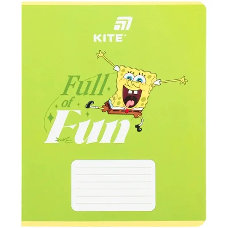 Зошит Kite Sponge Bob, 18 аркушів, клітинка (SB26-236) - фото 7