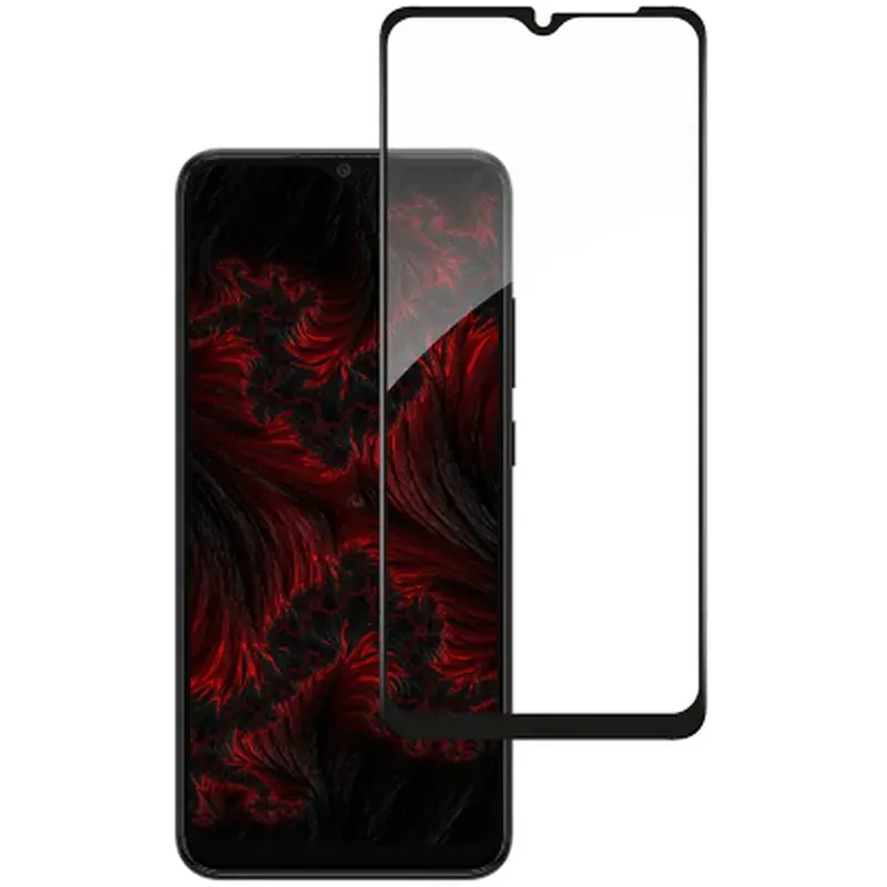 Скло захисне Intaleo Full Glue Samsung A03 Black (1283126521638) - фото 2