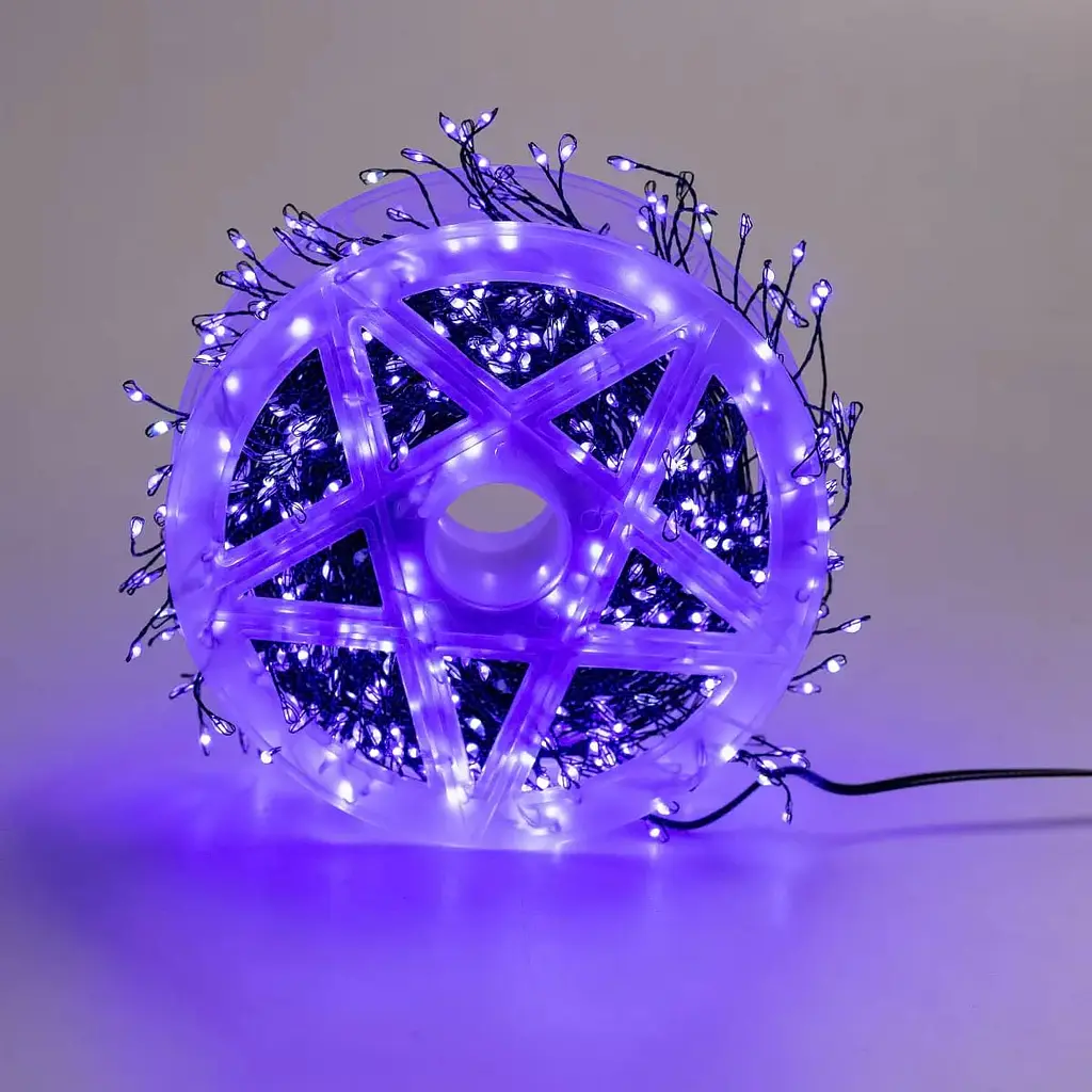 Гірлянда-нитка GarlandoPro Хвойна лапа 640 LED 30 м, синій (D1750BL) - фото 5
