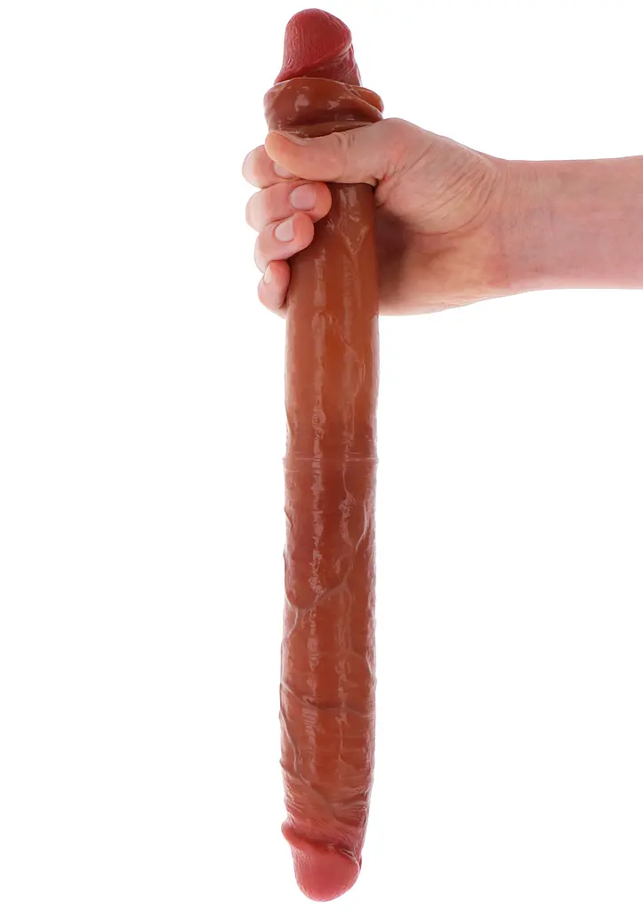 Фалоімітатор Get Real Foreskin D-Dong, 46 см (коричневий) - фото 2