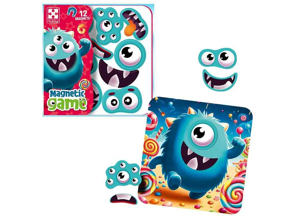 Гра розвиваюча VLADI TOYS "Емоції Монстрика" магнітна VT3220-02 - фото 2