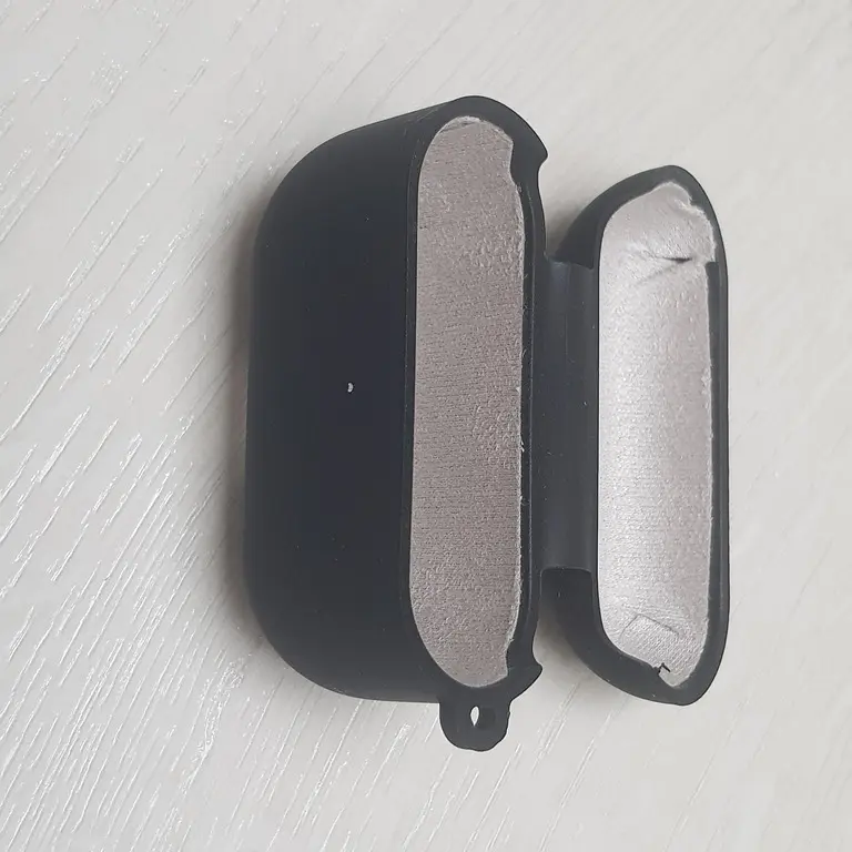 Чохол для Airpods Pro силікон з мікрофіброй  - фото 5