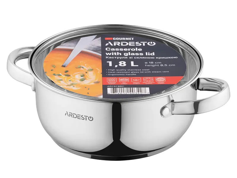 Каструля Ardesto Gemini Gourmet 1.8 л (AR1918BC) - фото 3