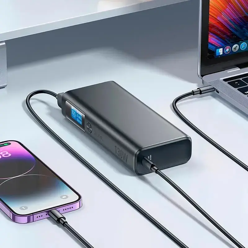Павербанк Hoco Q17B Electric power bank 20000 mAh 130W наружный аккумулятор - фото 8