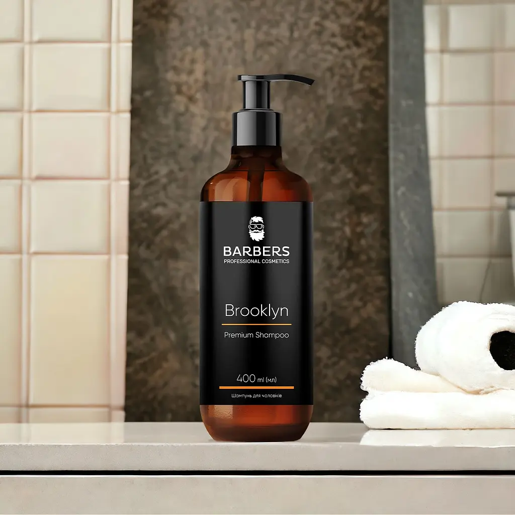 Шампунь для мужчин Barbers Brooklyn против перхоти 400 мл - фото 4