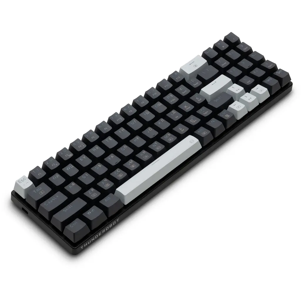 Клавіатура Thunderobot K78B RGB Brown Switch USB UA Black (6932066308681) - фото 3