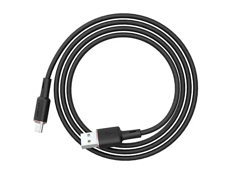 Кабель Acefast USB Type-A to USB Type-C 1.2m Black (6974316280767) - фото 2