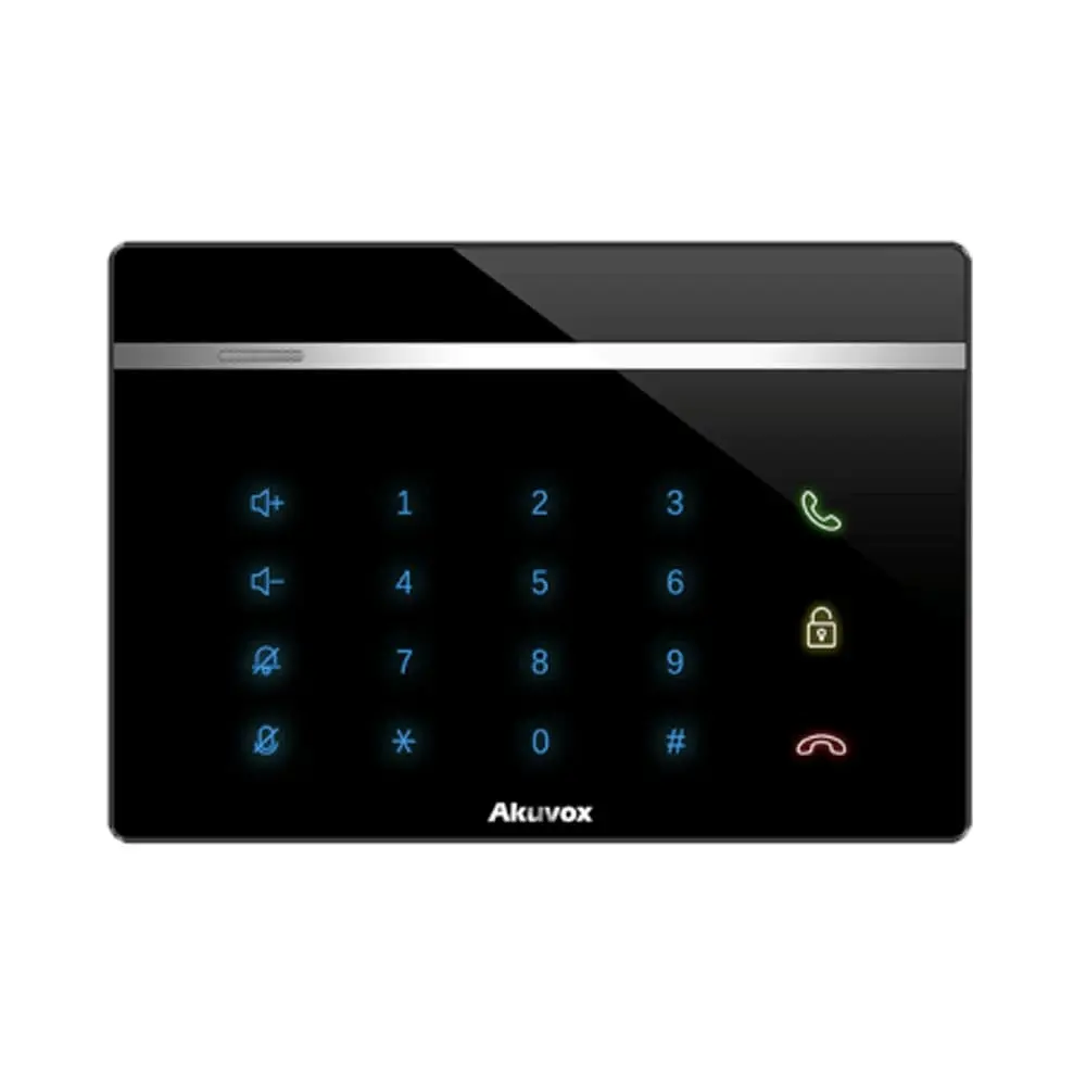 Аудіодомофон C312S - SIP BLACK Akuvox (87-00004)