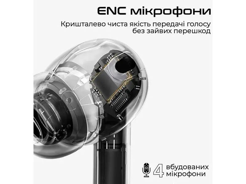 Навушники TWS HiFuture SonicAir Champagne (sonicair.champagne) - фото 5