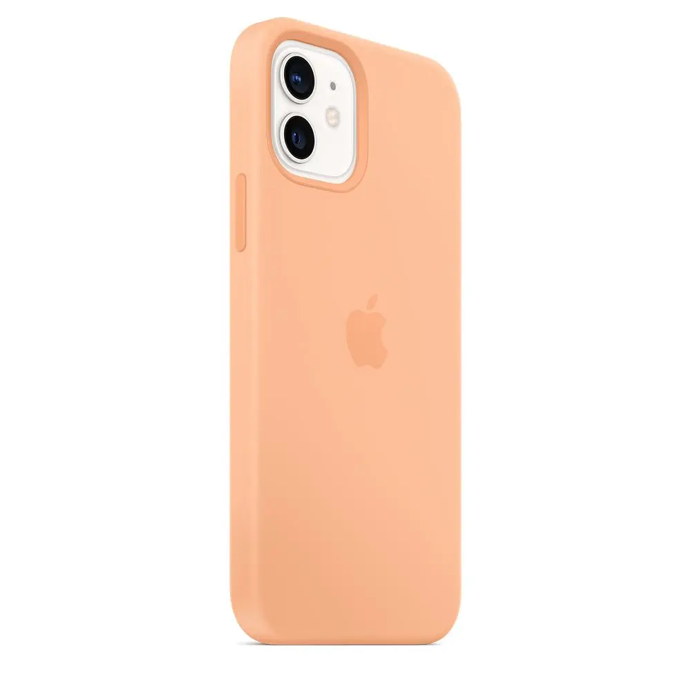 Чохол Silicone Case з MagSafe для Apple iPhone 12 / 12 Pro (Cantaloupe) ААА [57145] - фото 11