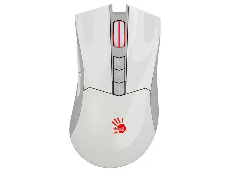 Миша A4Tech Bloody R90 Plus Greyish White