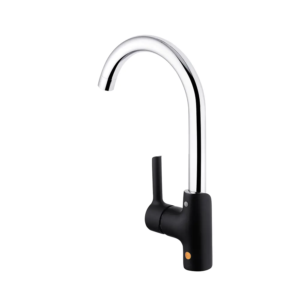 Смеситель для кухни Kroner KRP Essen - SCH030 CV024333 Черный матовый - фото 5