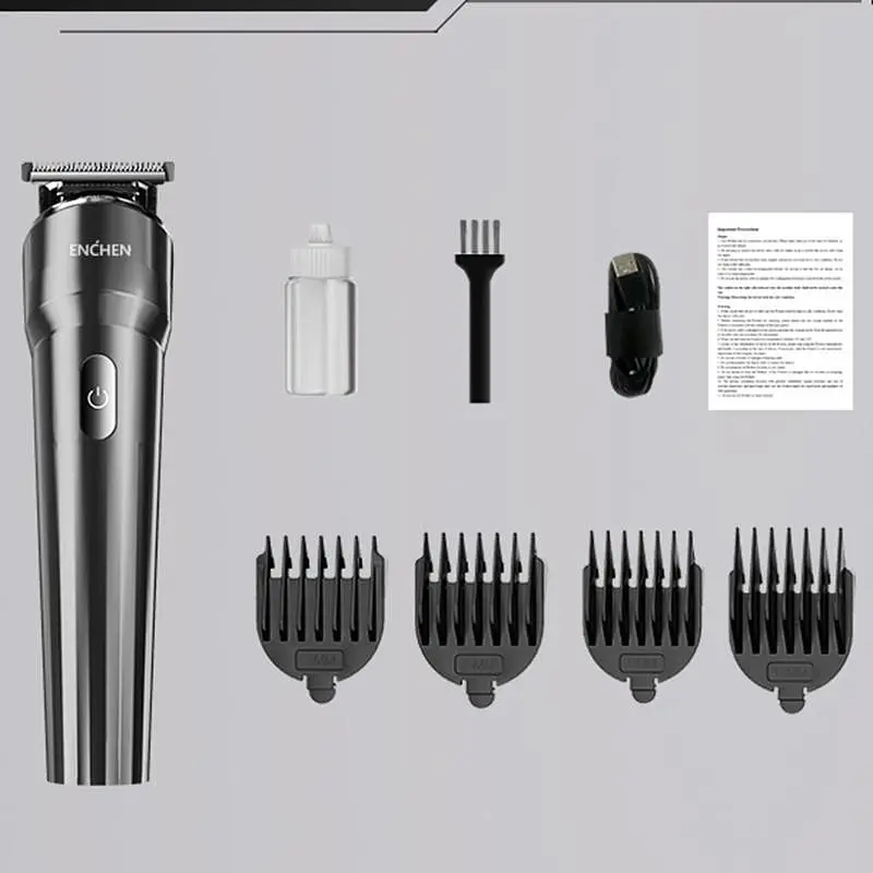 Машинка для стрижки Enchen Beardo Black - фото 8