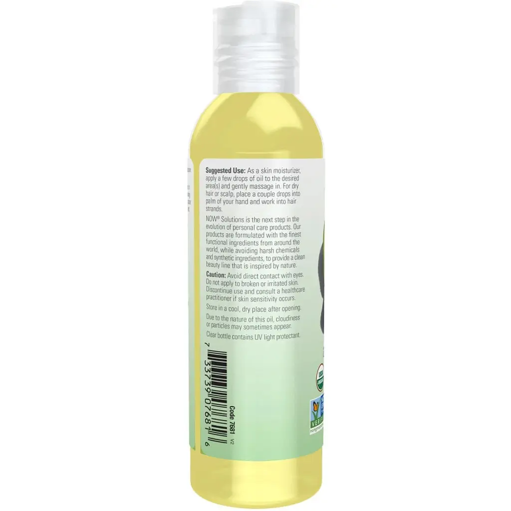 Масло авокадо Now Solutions Organic Avocado Oil 118 ml - фото 3
