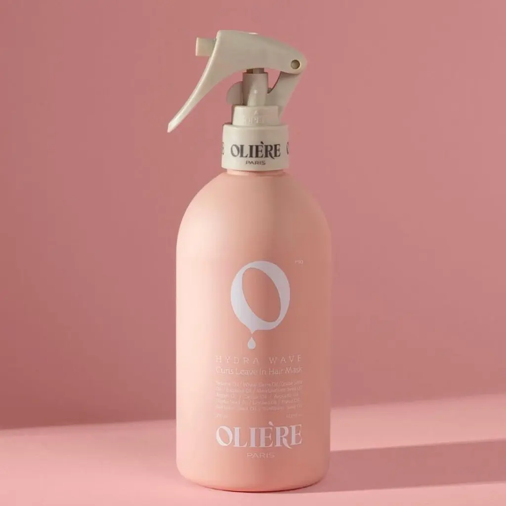 Незмивна спрей-маска для кучерявого волосся OLIE'RE PARIS Hydra Wave Curly Leave In Hair Mask 300 мл - фото 5