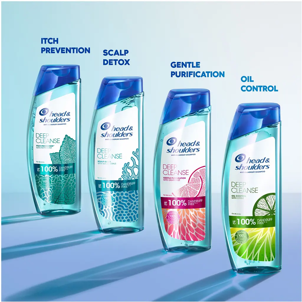Шампунь против перхоти Head & Shoulders Deep Cleanse Gentle Purification Грейпфрут 300 мл - фото 6
