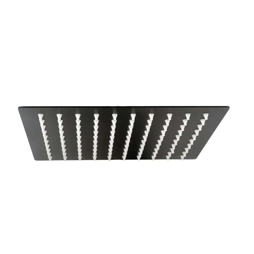 Верхній душ Globus Lux ST-0300-Q-BB, Чорний матовий - фото 2