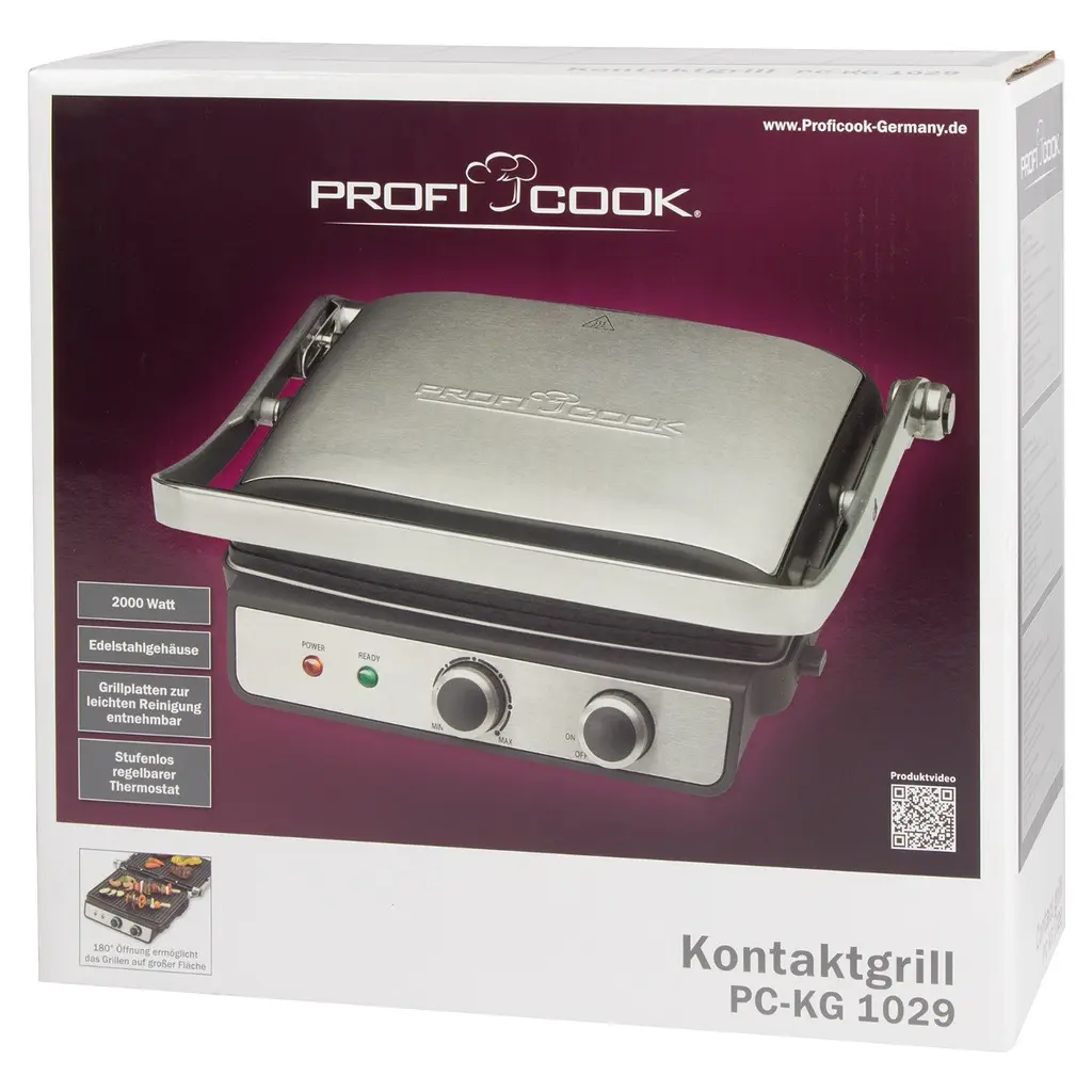 Гриль контактний Profi Cook PC-KG 1029 - фото 9