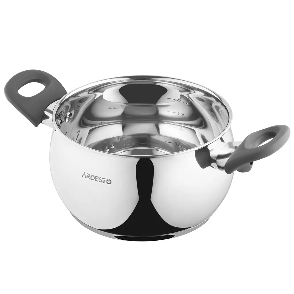 Каструля Ardesto Gemini, зі скляною кришкою, 3 л (AR4330GA) - фото 3