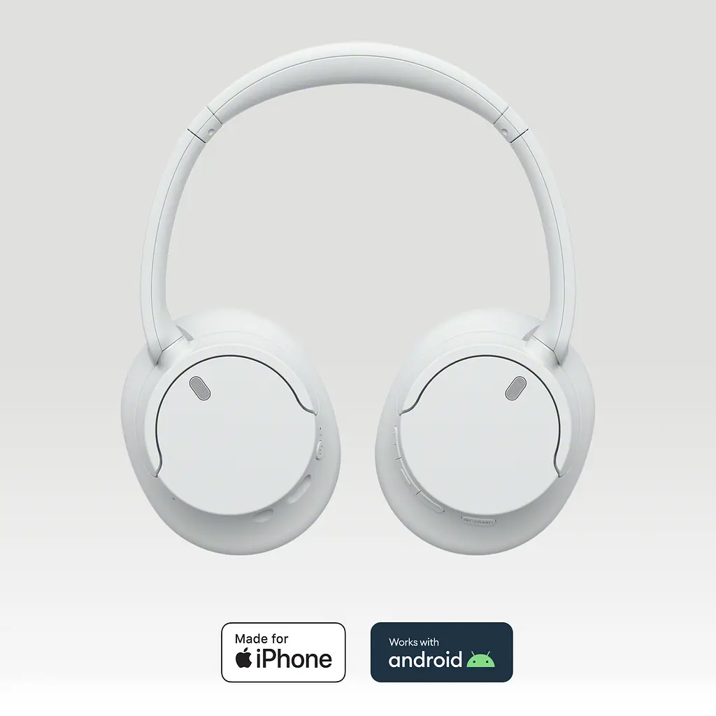 Sony Навушники Over-ear WH-CH720N BT 5.2, ANC, SBC, AAC, Wireless, Mic, Білий - фото 8
