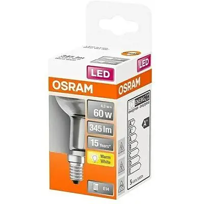 Лампочка Osram LED R50 60 4,3W/827 230V GL E14 (4058075126022) - фото 3