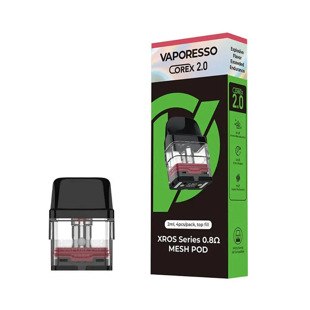 Картридж Vaporesso XROS Corex 2.0 2ml Coil Mesh - 0.8 Ом (16834) - фото 2