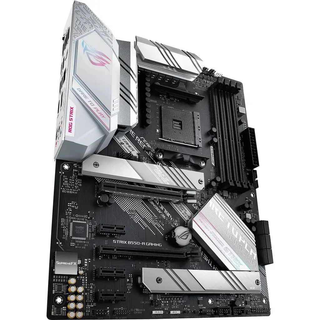 Материнская плата Asus Strix B550-A Gaming sAM4 B550 4xDDR4 M.2 HDMI DP ATX - фото 3