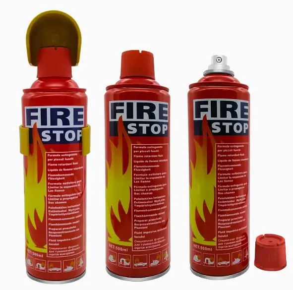 Вогнегасник вуглекислотний з кріпленням 0.5 кг FIRE STOP - фото 3