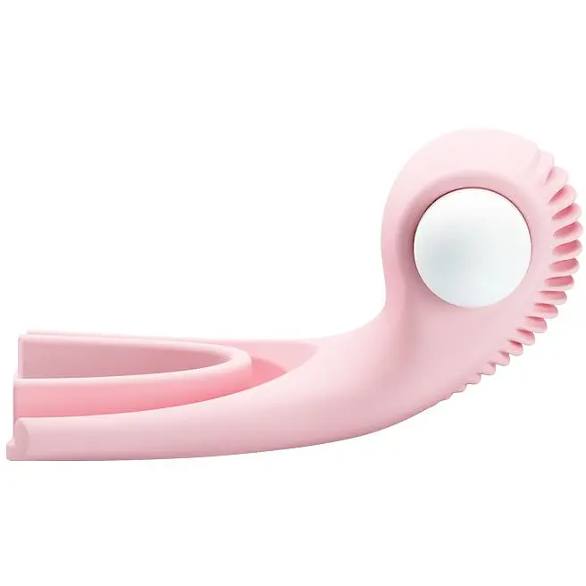 Вібратор Lybaile Pretty Love Ela Mouth Stimulator Light Pink для оральних пестощів, 7.5х5.3 см рожевий - фото 3