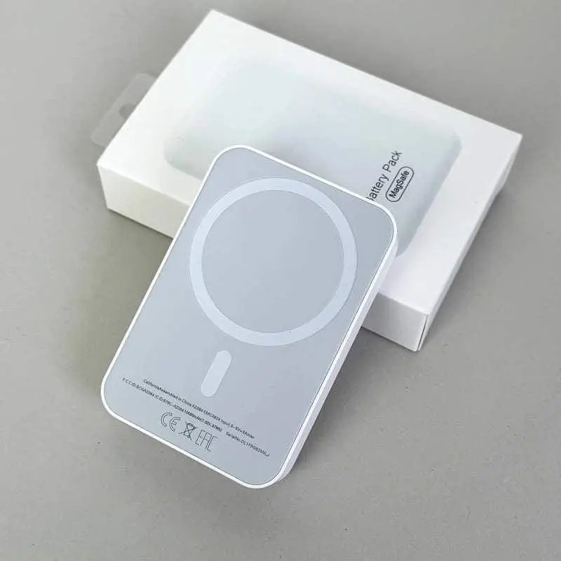 Power Bank MagSafe Battery Pack 10000 mAh магнітний бездротовий зарядний пристрій 20 Вт - фото 5