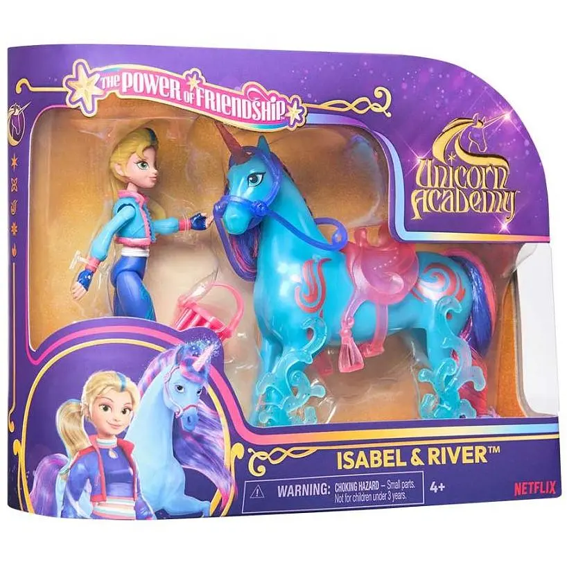 Набор из куклы и единорога Unicorn Academy Изабель и Бурный (SM23203/6072676) - фото 2